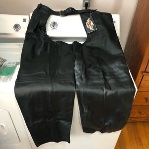 Harley Davidson motorcycle chaps new old stock